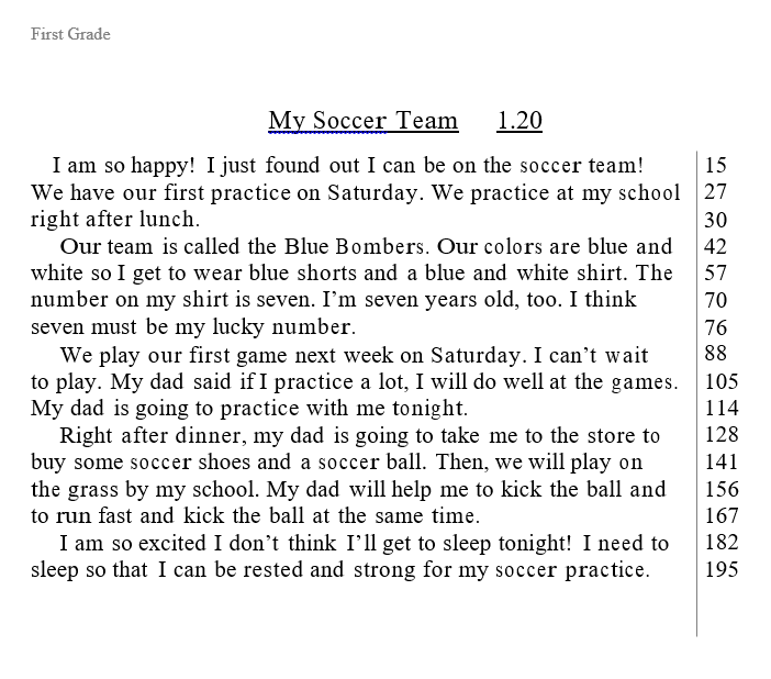 My Soccer Team